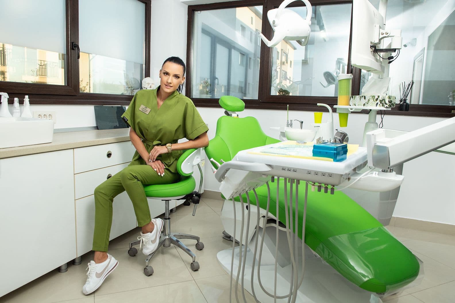 Clinic detail, interior design